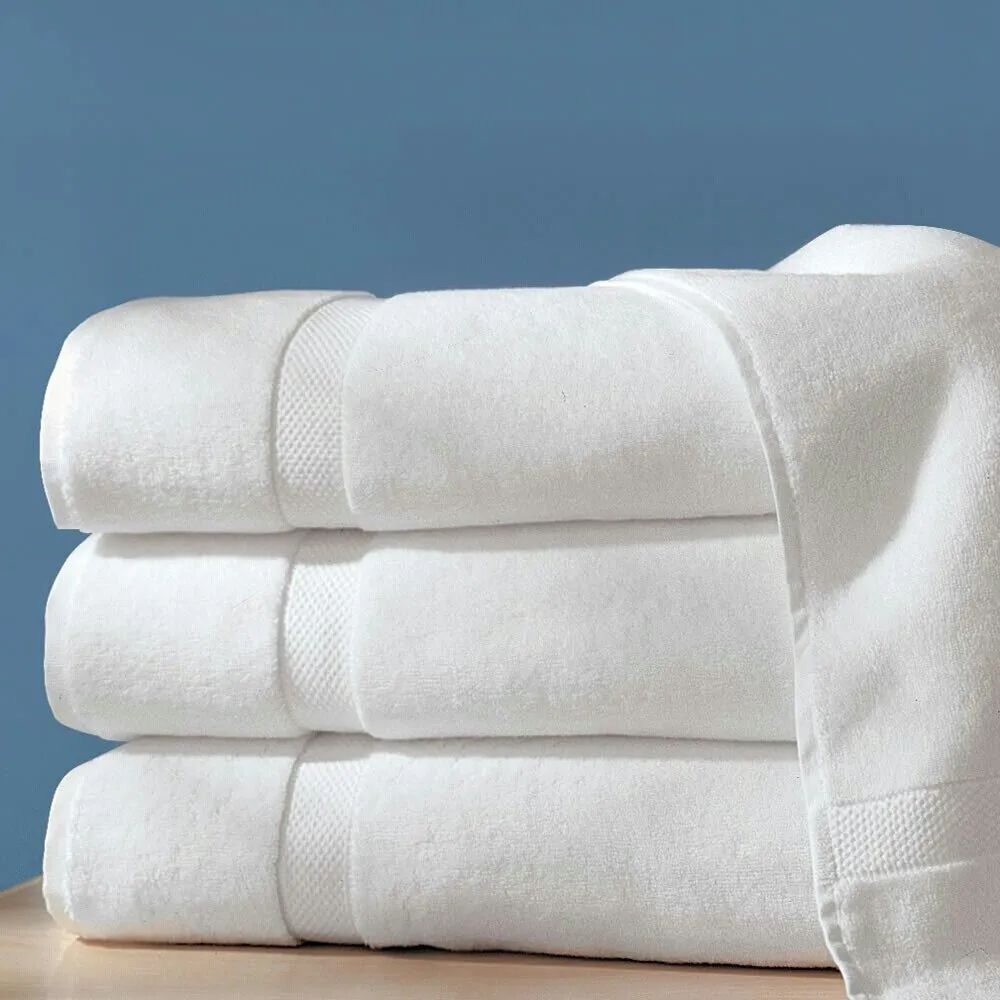 32s/2 Dobby cam Bath towels for hospitality and healthcare